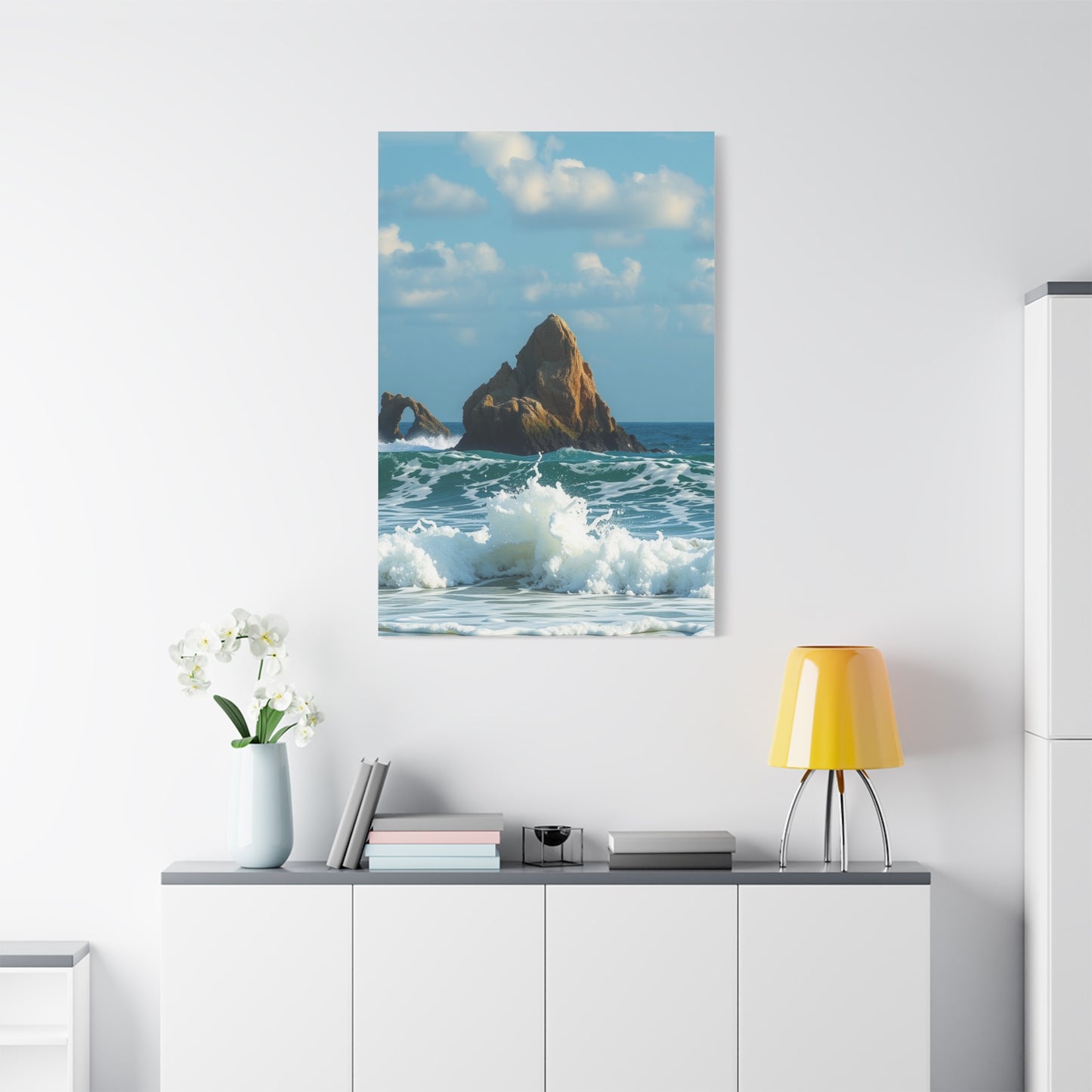 Beachfront Tranquility Art Wall Art & Canvas Print