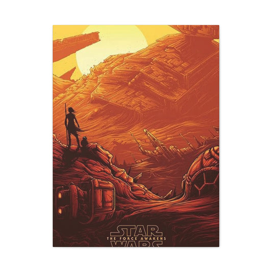 Star Wars The Force Awaken Wall Art & Canvas Prints