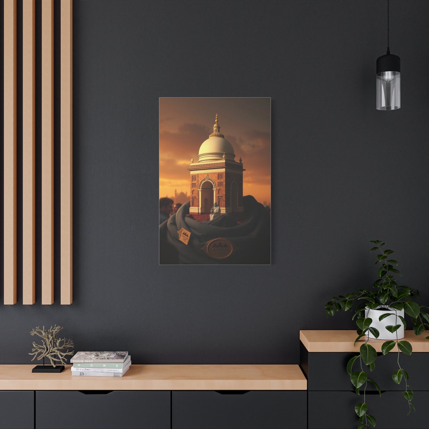 Vision Landmark Art Art Wall Art & Canvas Print