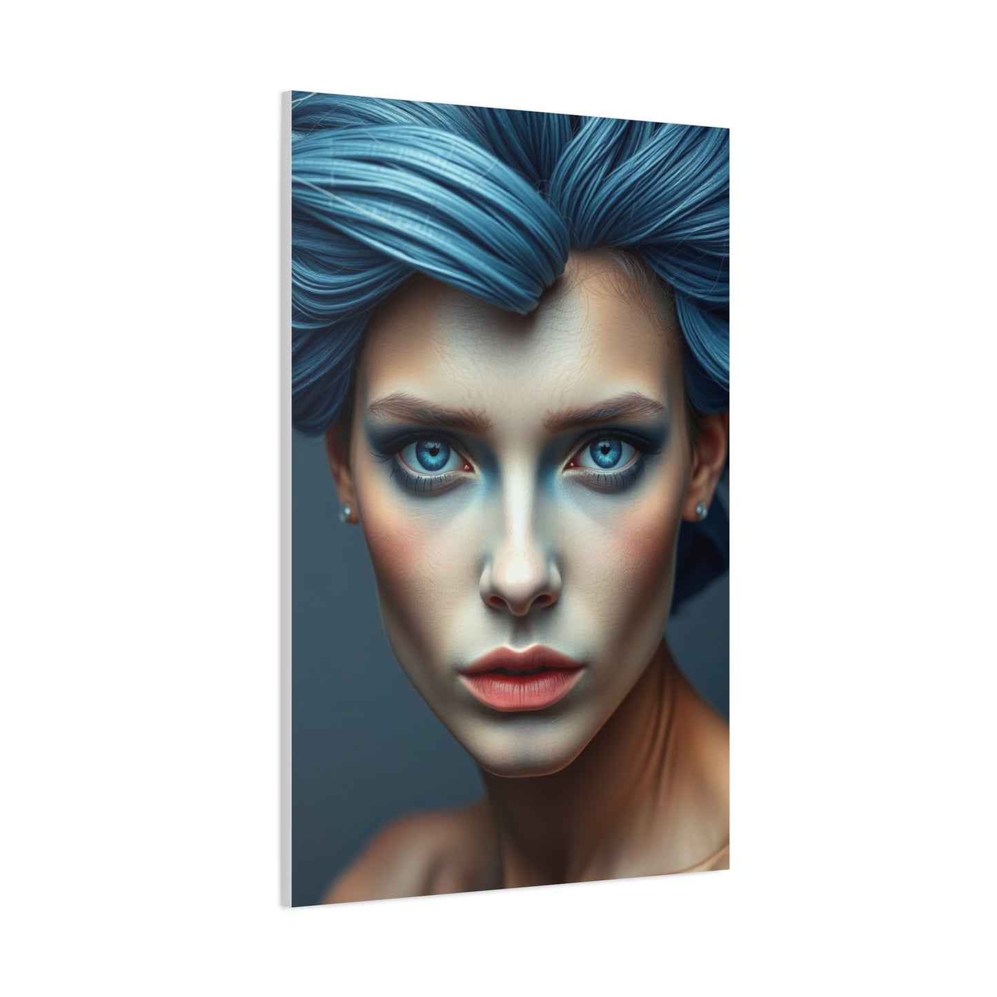 Blue & Gray Art Refined Canvas Wall Art & Canvas Print
