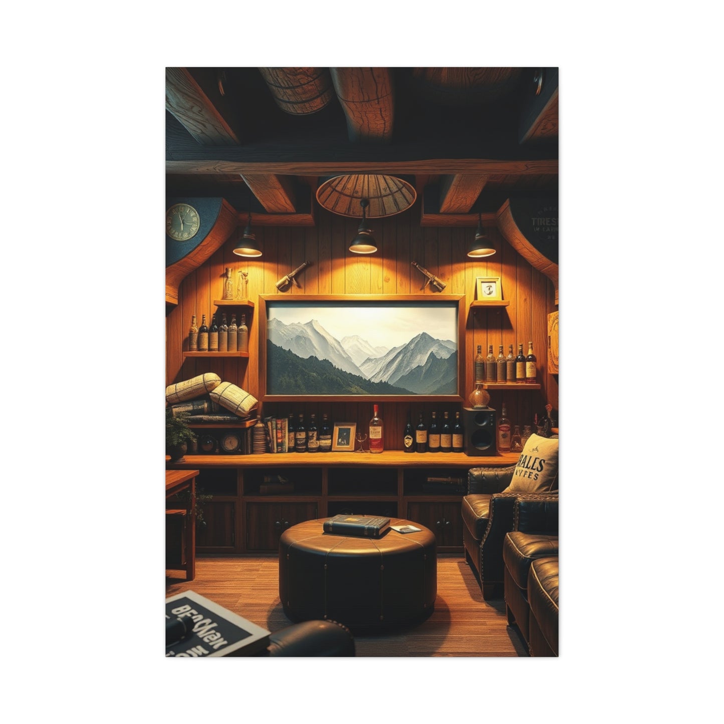 Prestigious Pit Art Wall Art & Canvas Print