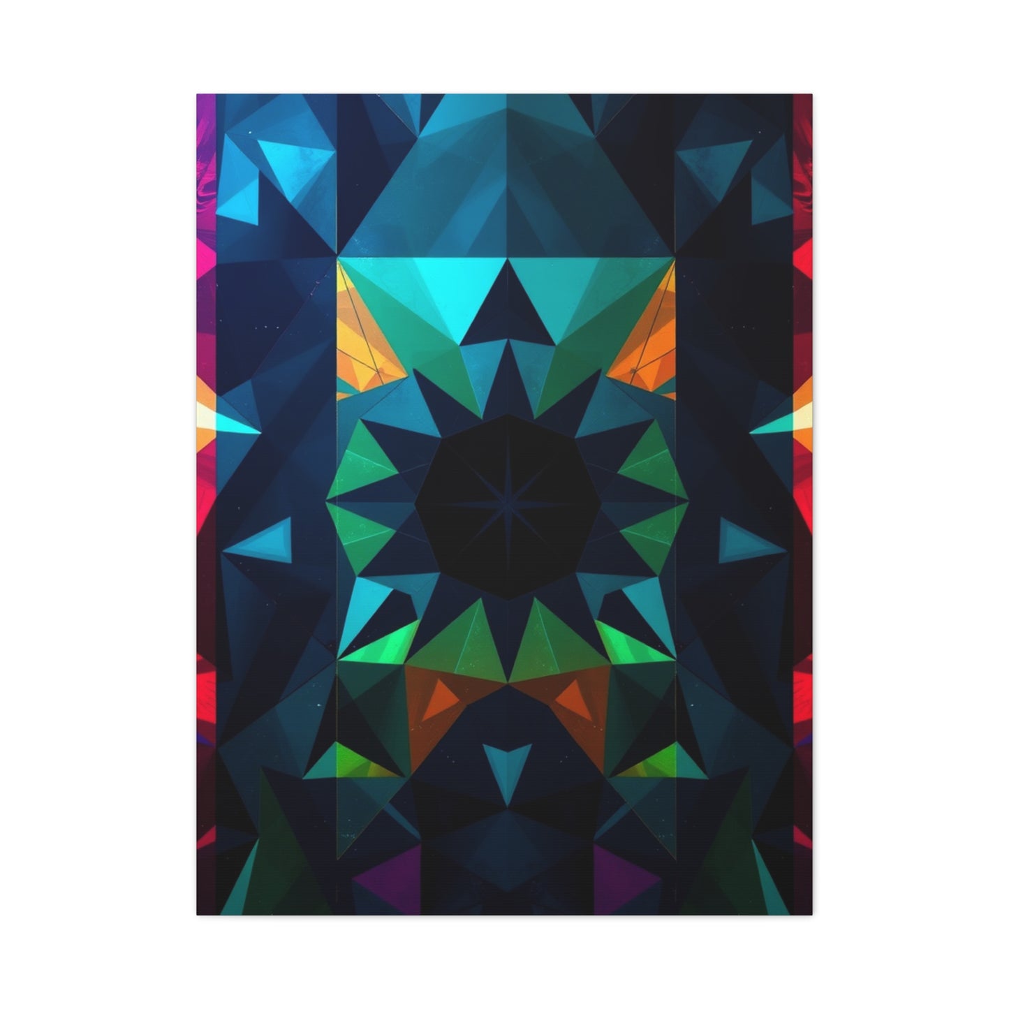 Opulent Geometric Symphony Wall Art & Canvas Print