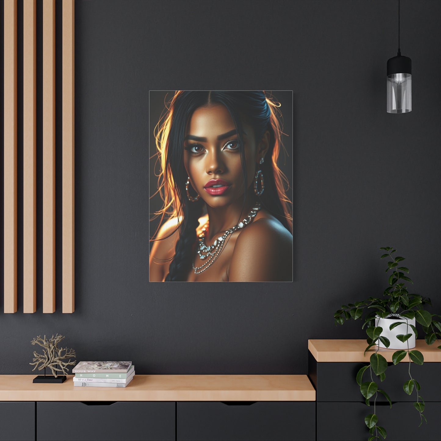 Aaliyah Art Artisan Canvas Wall Art & Canvas Print