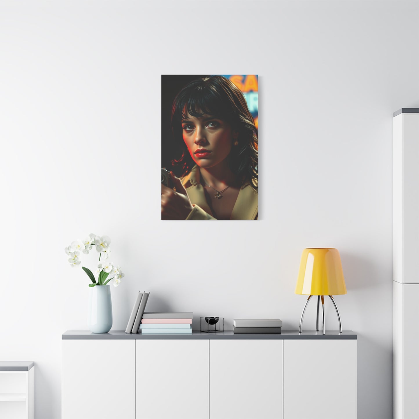 Masterpiece Pulp Fiction Character Art Vision Wall Art & Canvas Print