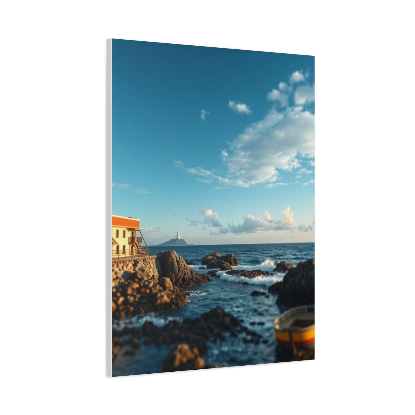 Azure Horizon Artistry Wall Art & Canvas Print