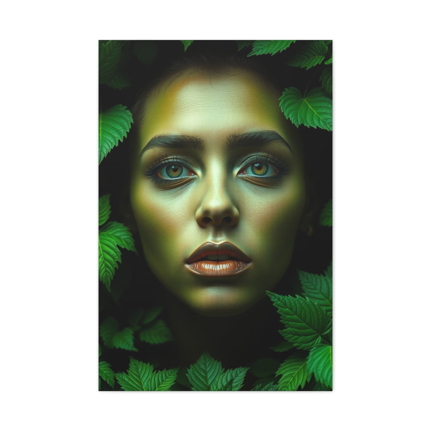 Sage Elegance Painting Wall Art & Canvas Print