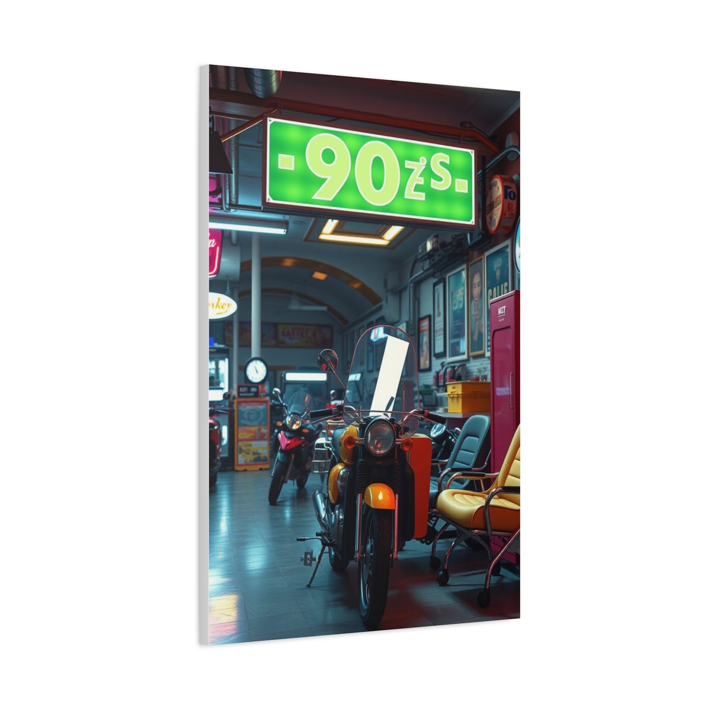 Elite 90’s Nostalgia Art Vision Wall Art & Canvas Print