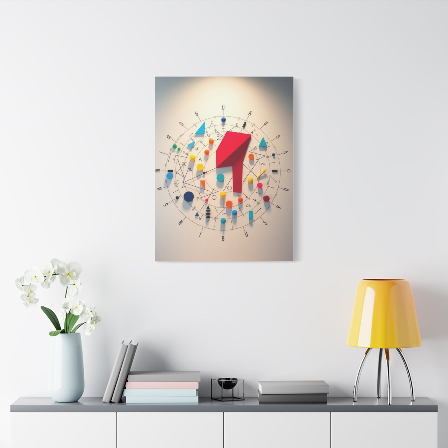 Modern Math Art for Creative Spaces Supreme Gallery Wall Art & Canvas Print