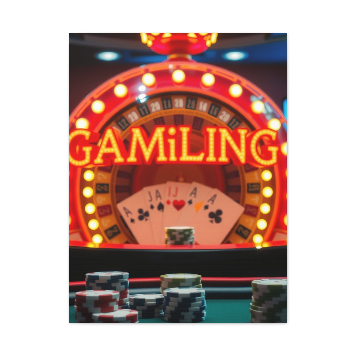 Vision Gambling & Casino Art Art Wall Art & Canvas Print