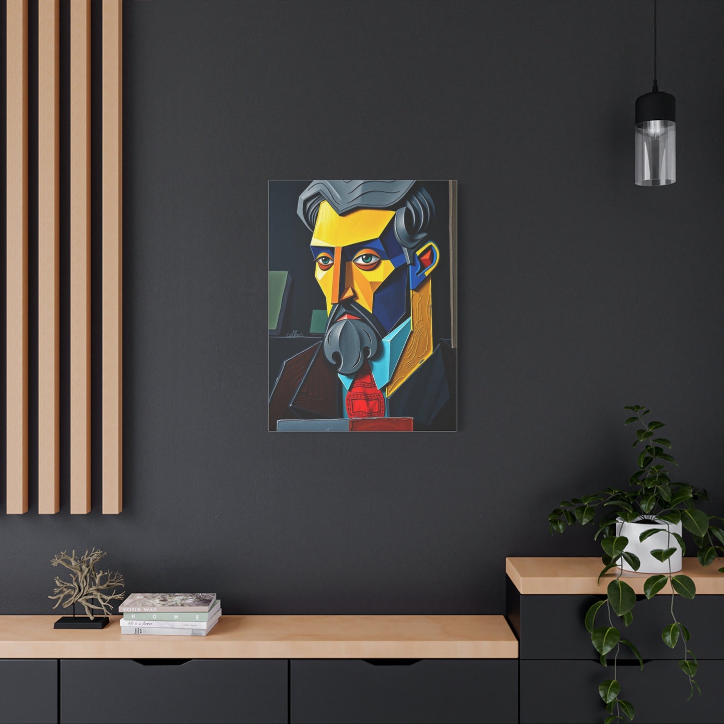 Cubist Aesthetic Canvas Wall Art & Canvas Print