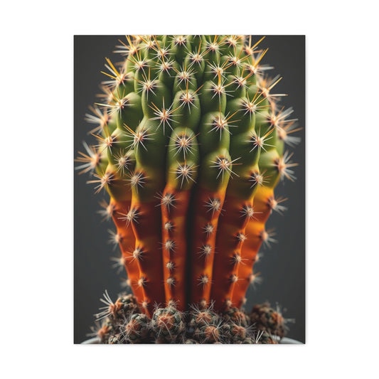 Cacti Elegance Portrait Wall Art & Canvas Print