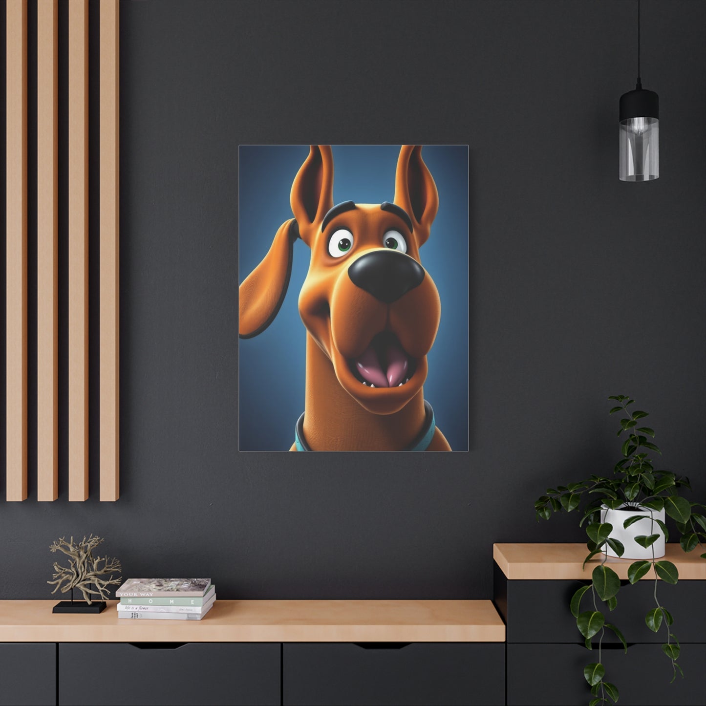 Supreme Scooby-Doo (TV Series) Characters Art Collection Wall Art & Canvas Print