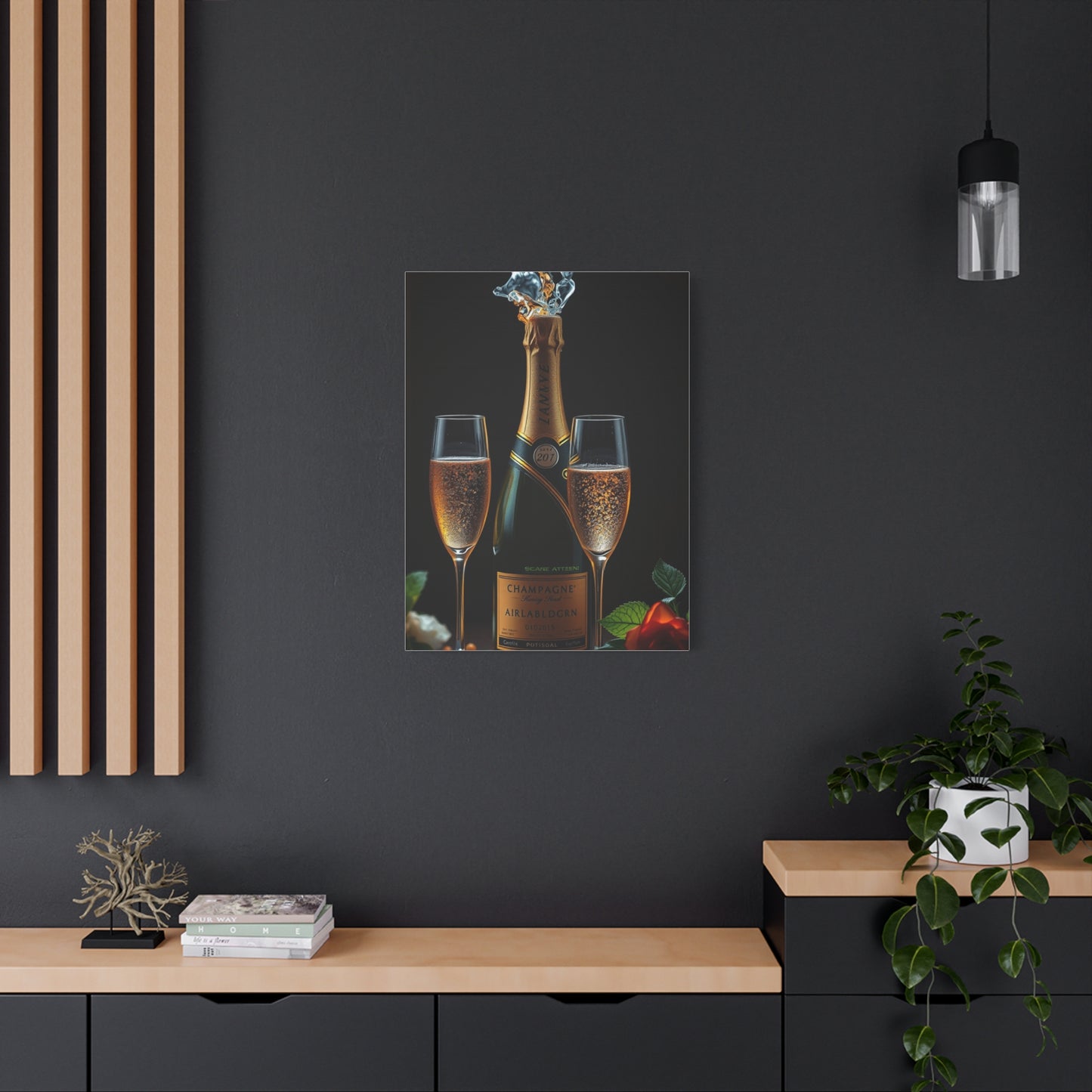 Elite Champagne Art Vision Wall Art & Canvas Print