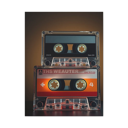 Masterpiece Cassette Tapes Art Vision Wall Art & Canvas Print