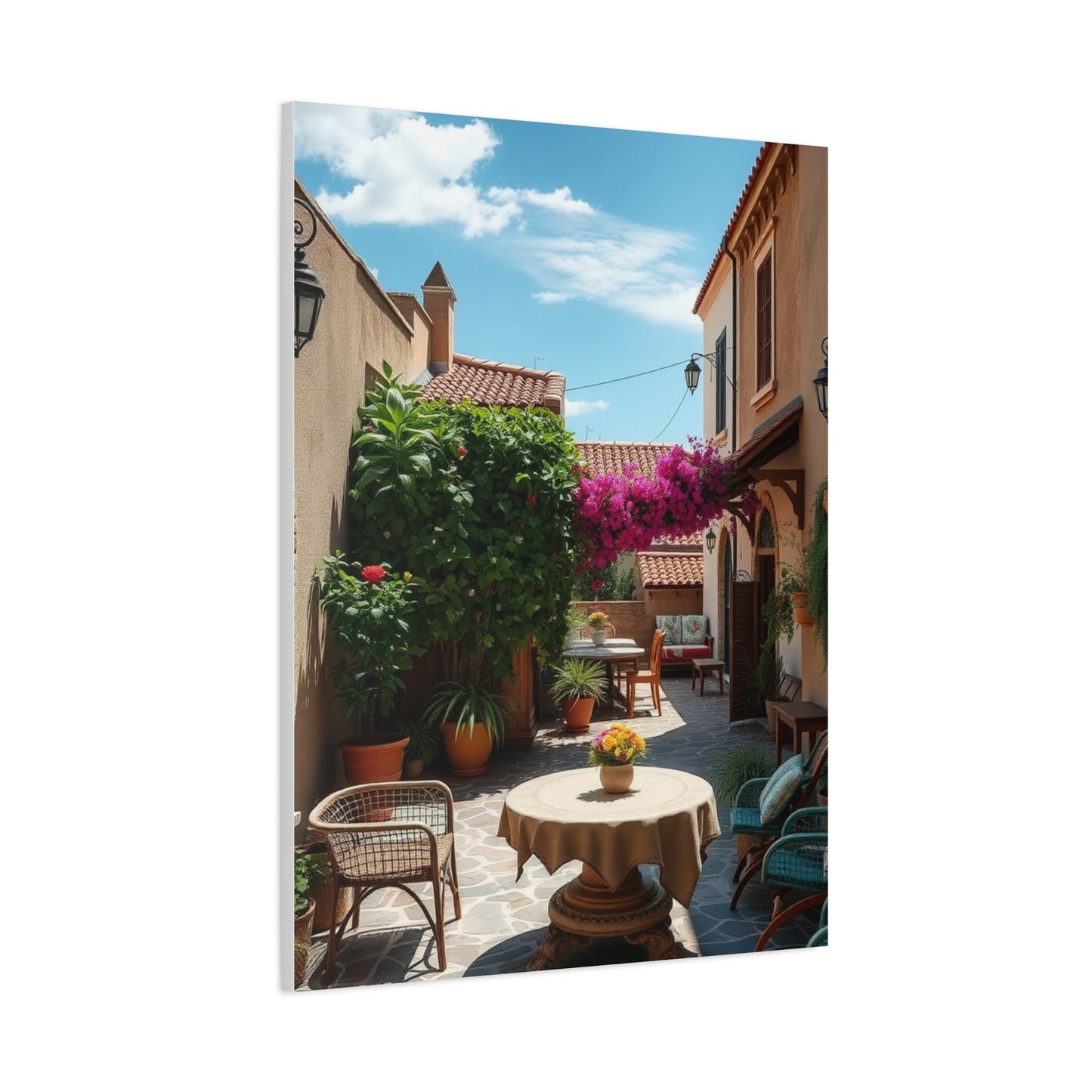 Vision Mediterranean Decor Art Art Wall Art & Canvas Print