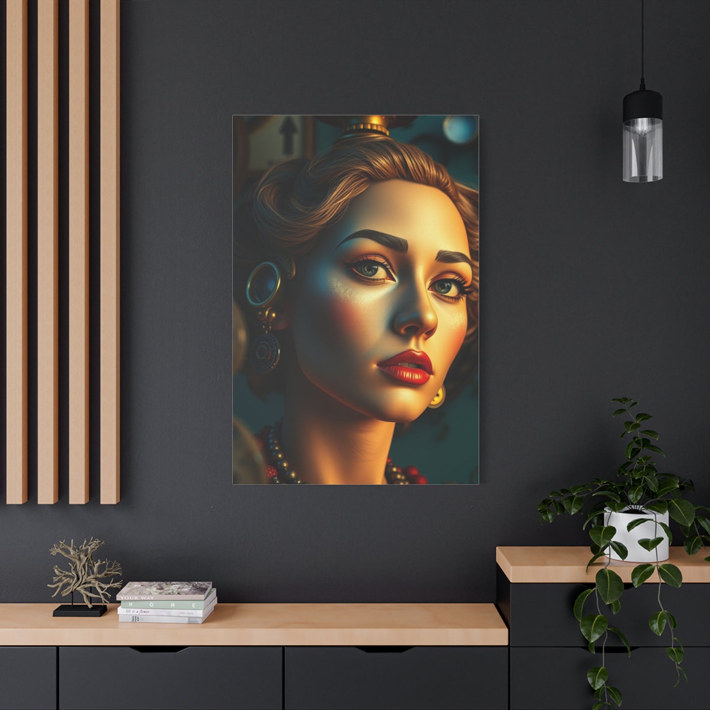 Vintage Elegance Canvas Wall Art & Canvas Print