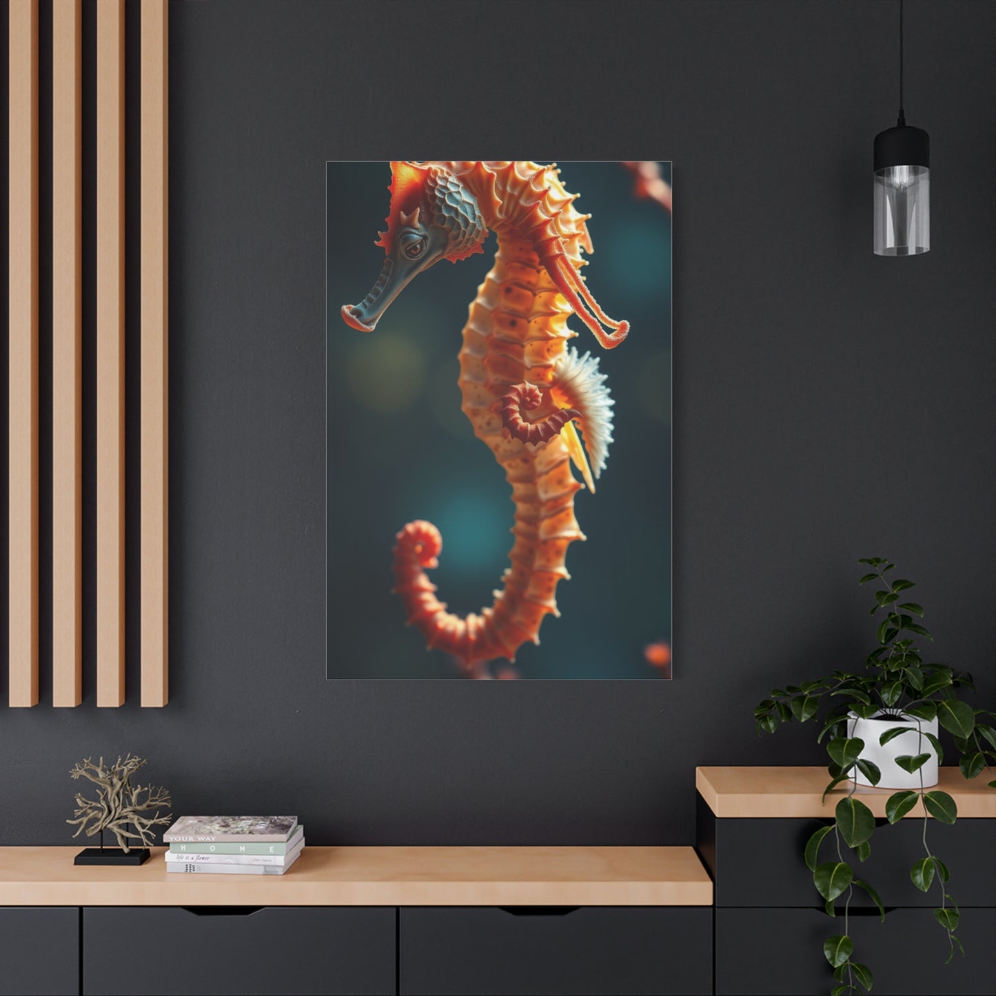 Masterpiece Seahorse Art Vision Wall Art & Canvas Print
