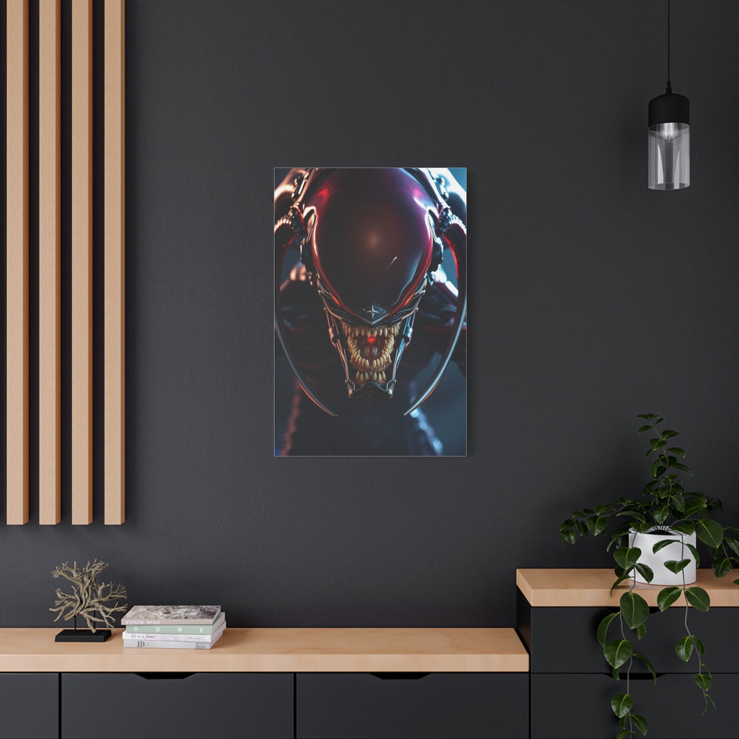 Vision Xenomorph Art Art Wall Art & Canvas Print