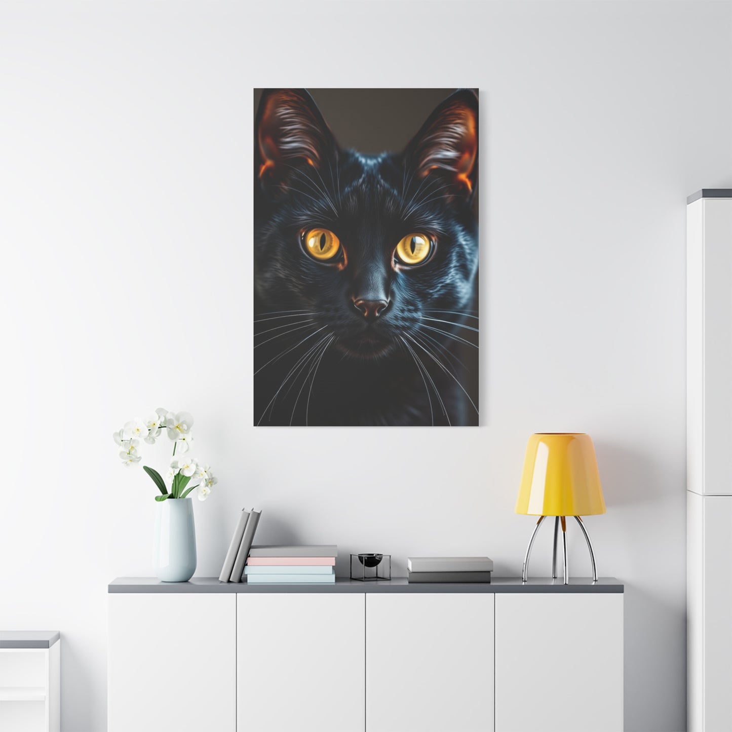Black Cat Art Luxury Canvas Wall Art & Canvas Print
