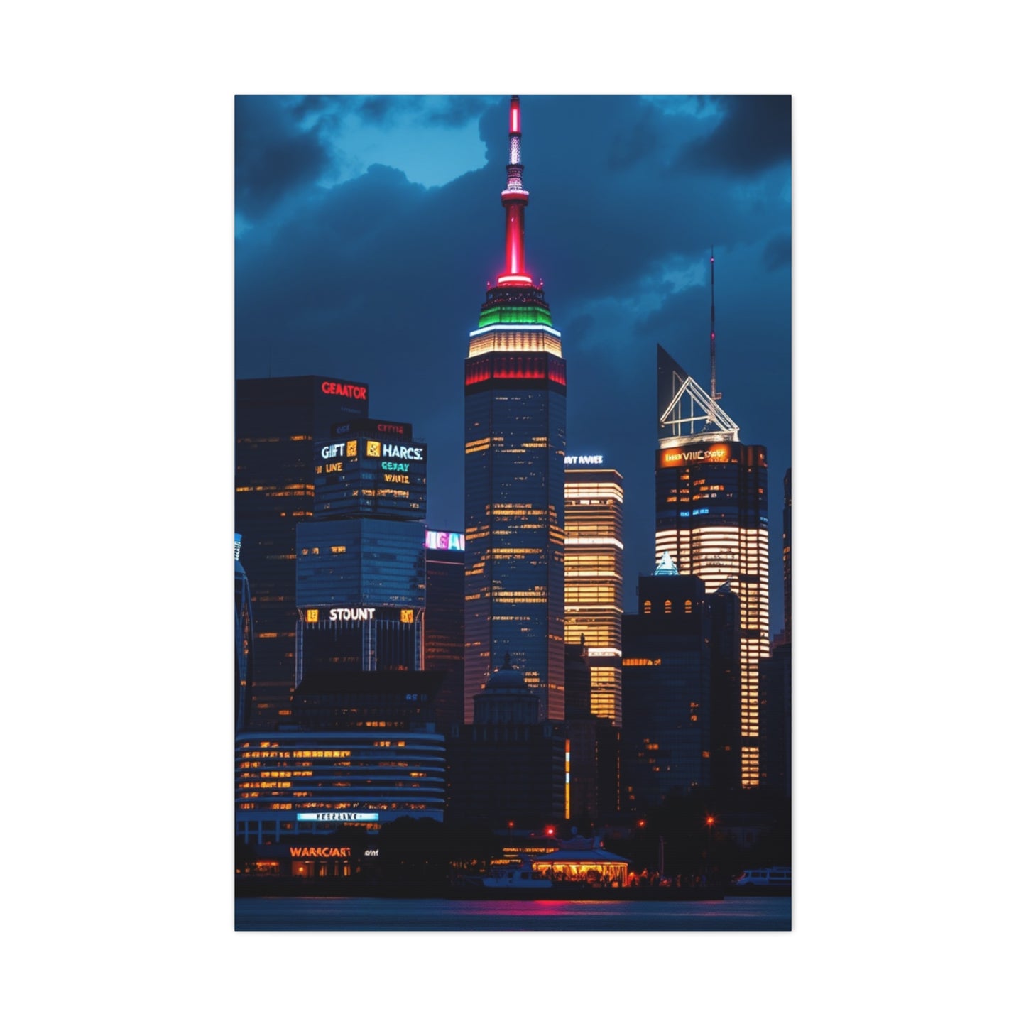 Skyline Art Luxury Canvas Wall Art & Canvas Print