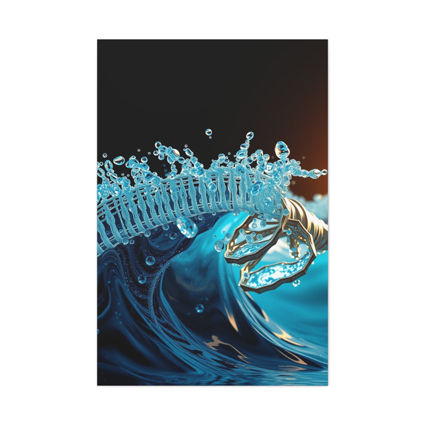 Ethereal Tides Artistry Wall Art & Canvas Print