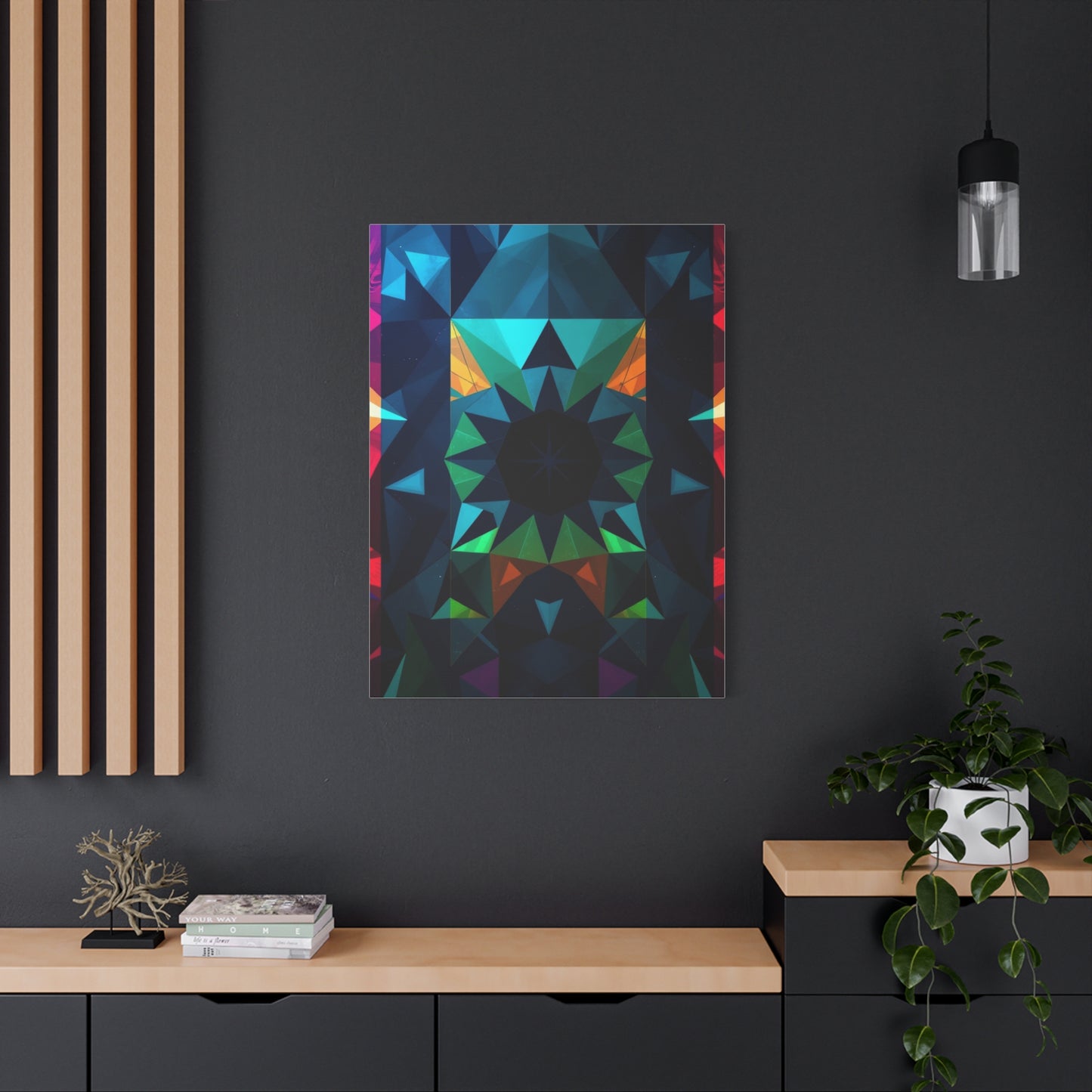 Opulent Geometric Symphony Wall Art & Canvas Print