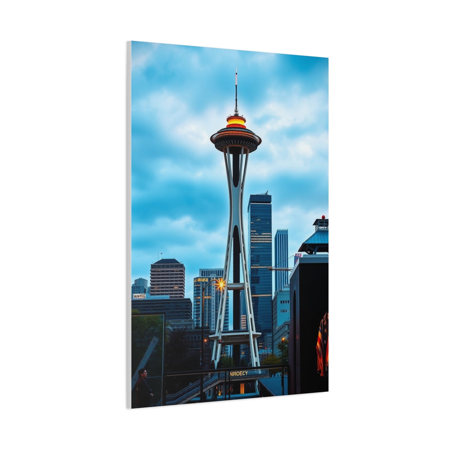 Vision Seattle Art Art Wall Art & Canvas Print