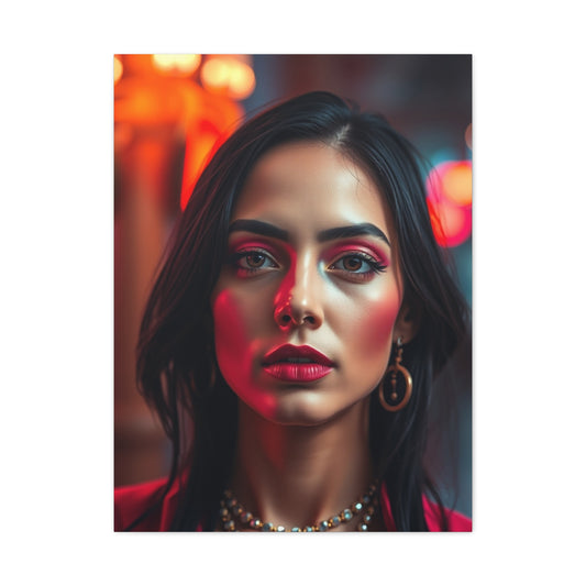 Black & Pink Art Luxury Canvas Wall Art & Canvas Print