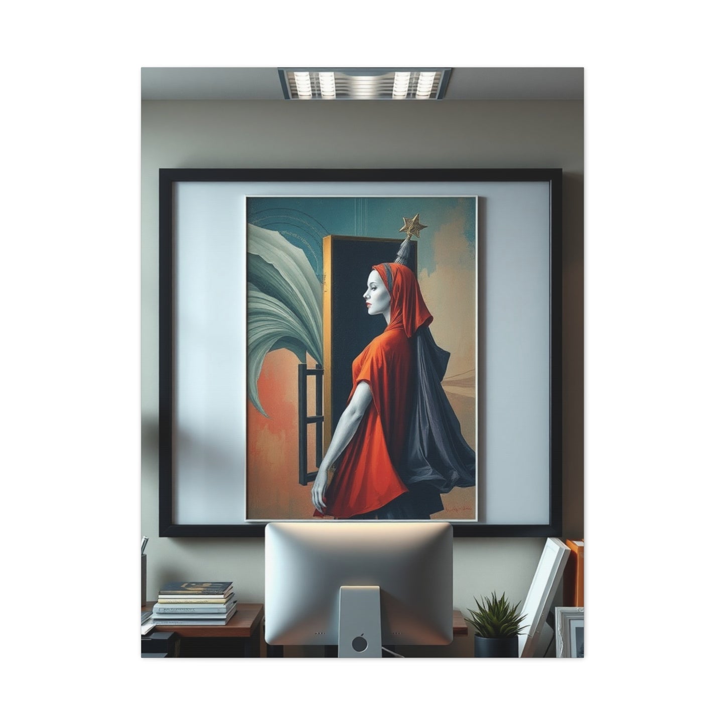 Opulent Office Masterpiece Wall Art & Canvas Print