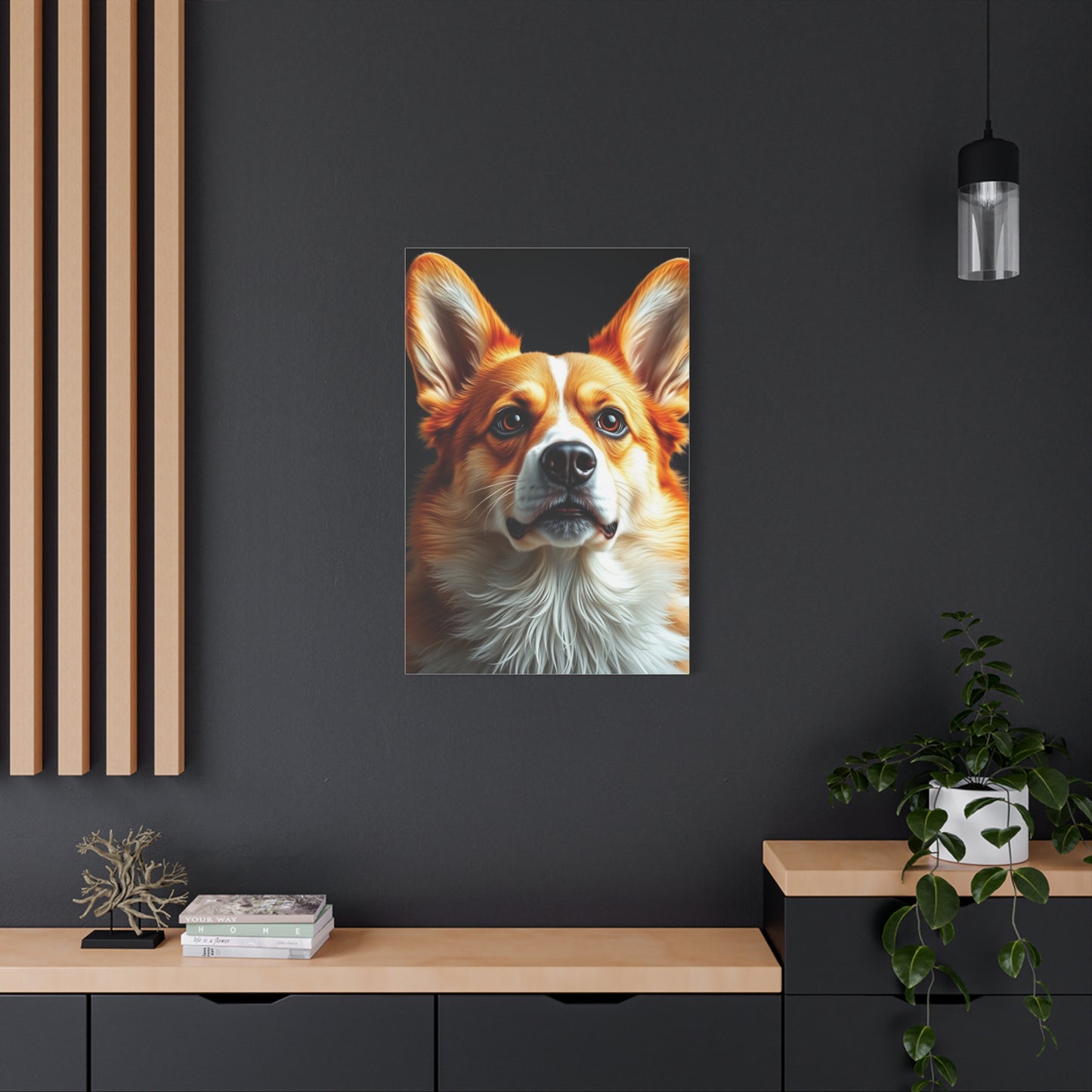 Corgi Dog Art Supreme Gallery Wall Art & Canvas Print