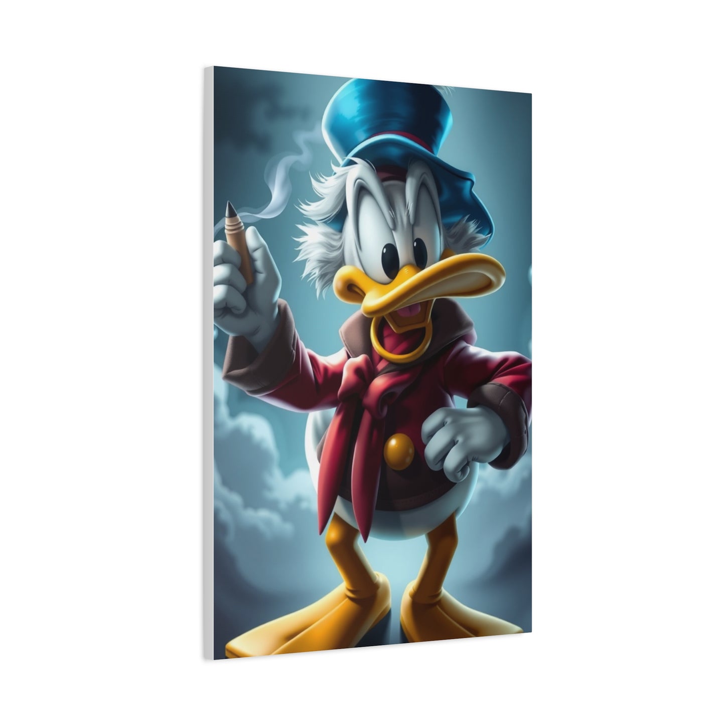 Sumptuous Feathers Canvas Wall Art & Canvas Print