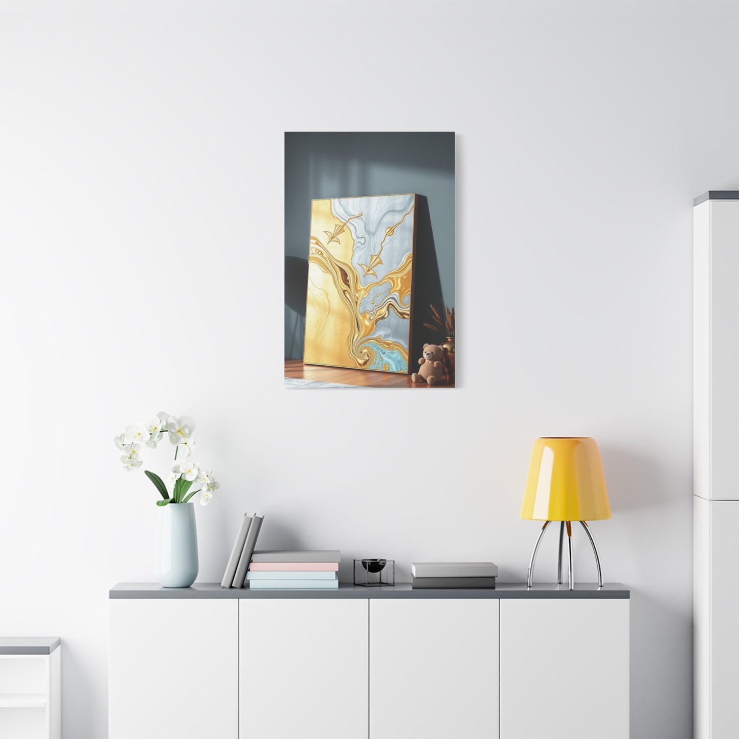 Vision Gold & Silver Canvas Art Art Wall Art & Canvas Print