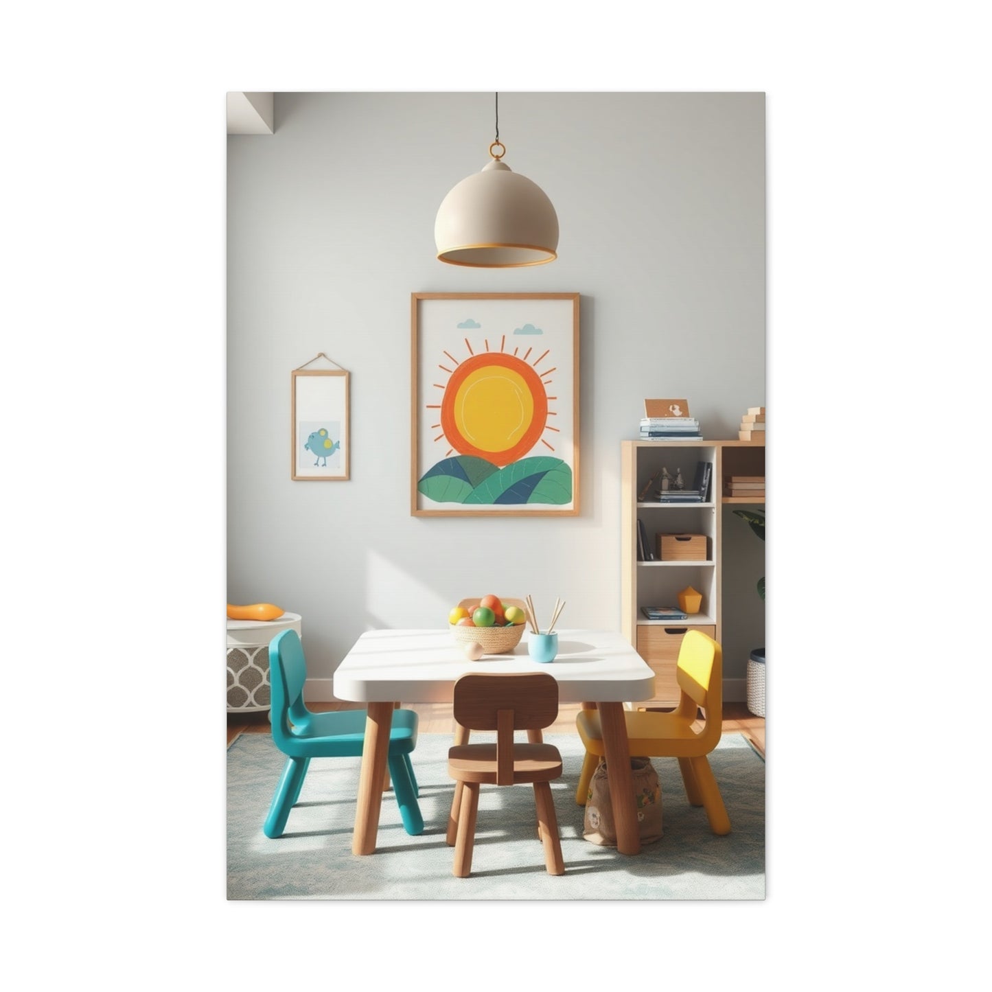 Supreme Kids Playroom Art Collection Wall Art & Canvas Print