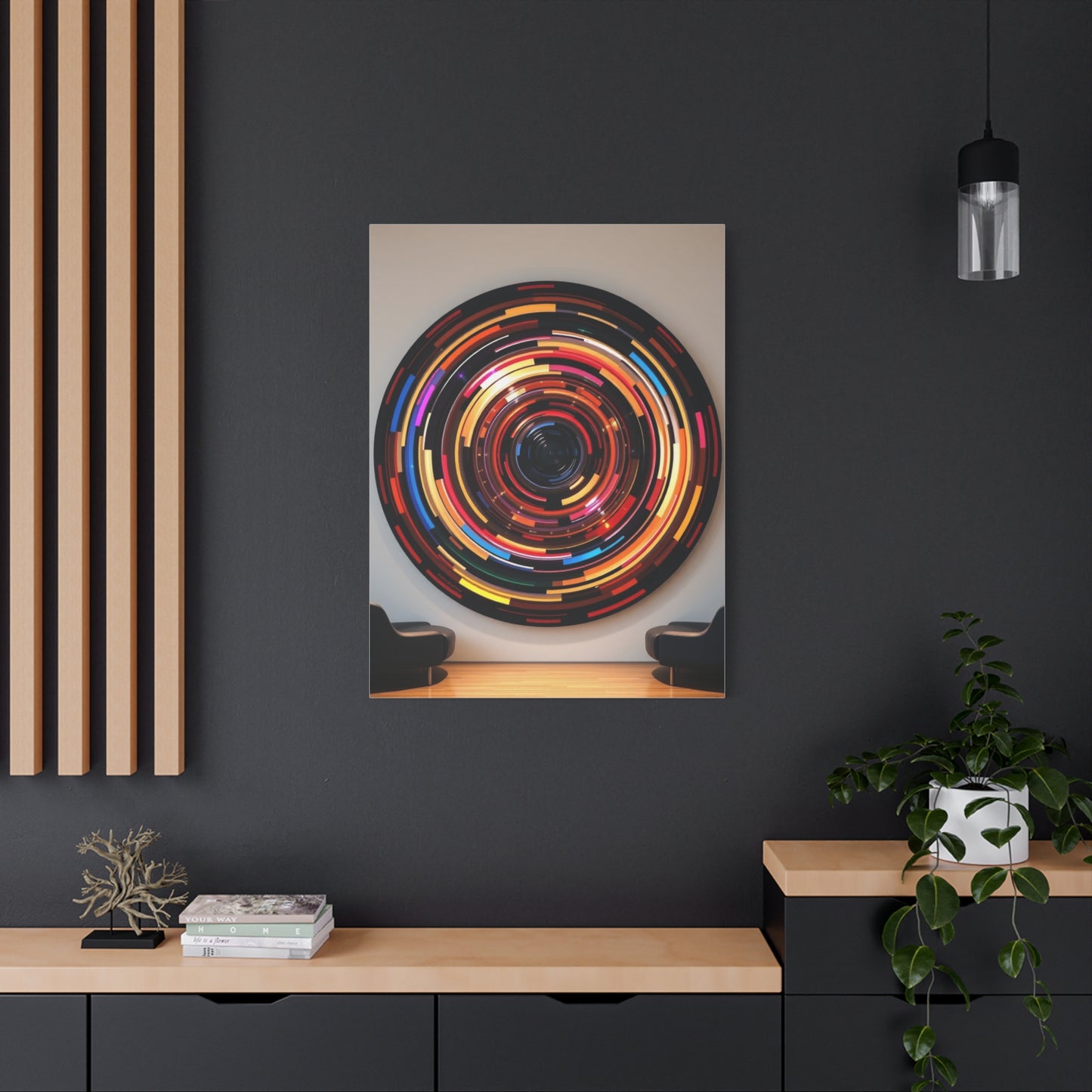 Supreme Circular Abstract Art Collection Wall Art & Canvas Print