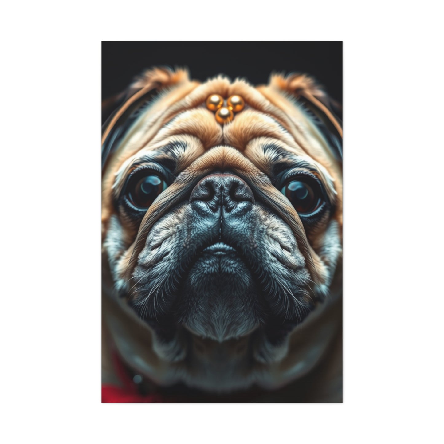 Vision Pug Art Art Wall Art & Canvas Print