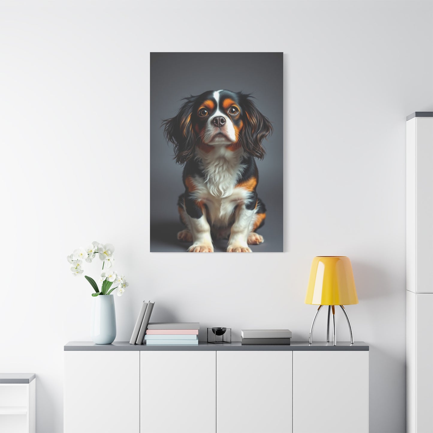 Masterpiece Cavalier King Charles Spaniels Art Vision Wall Art & Canvas Print