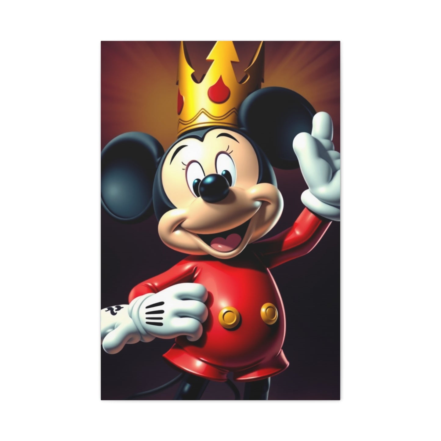 Mickey Majesty Canvas Wall Art & Canvas Print