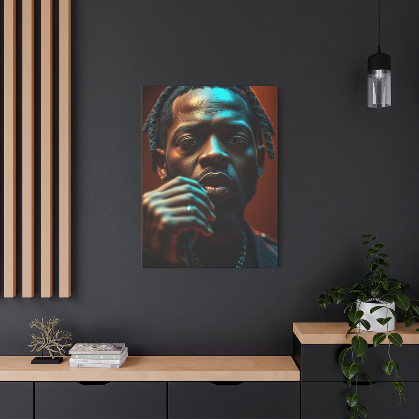 Masterpiece R&B, Soul Music Art Vision Wall Art & Canvas Print