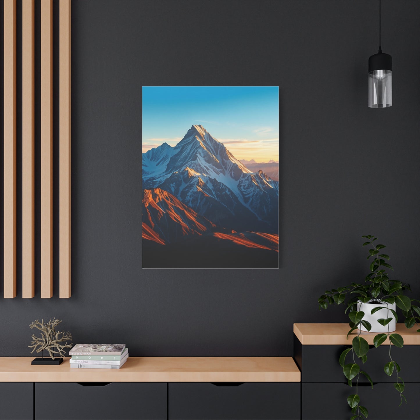 Elevated Horizon: A Celestial Canvas Wall Art & Canvas Print