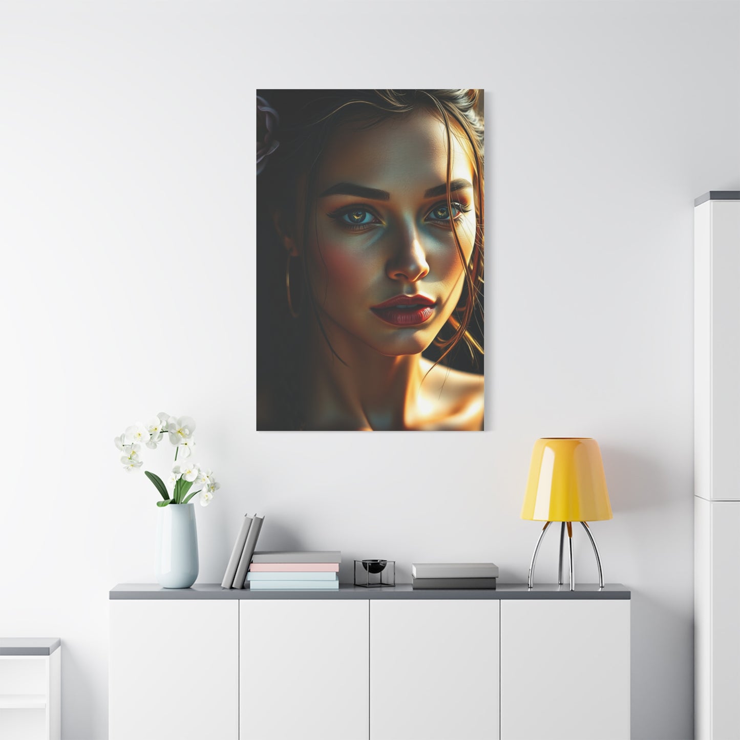 Majestic Maiden Mural Wall Art & Canvas Print
