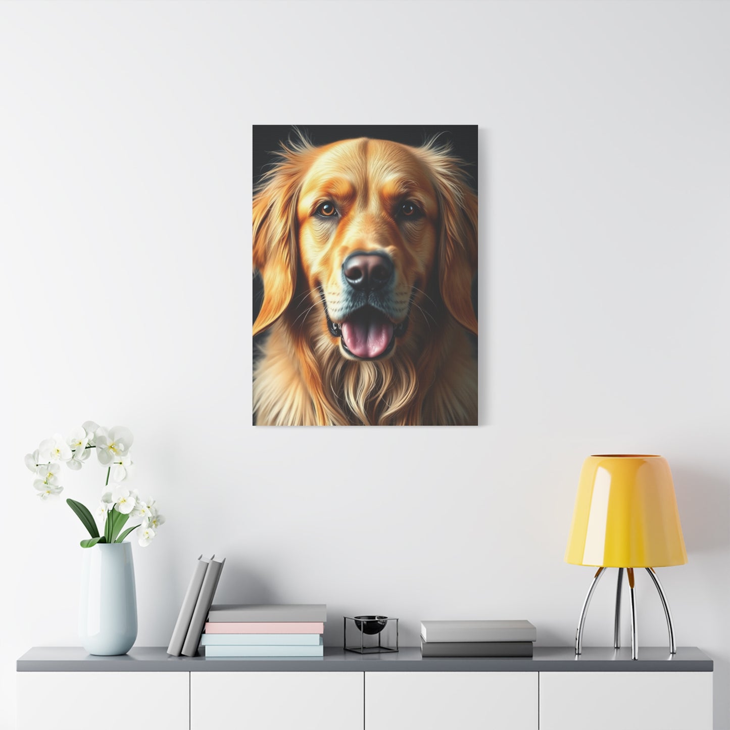 Golden Retriever Art Refined Canvas Wall Art & Canvas Print