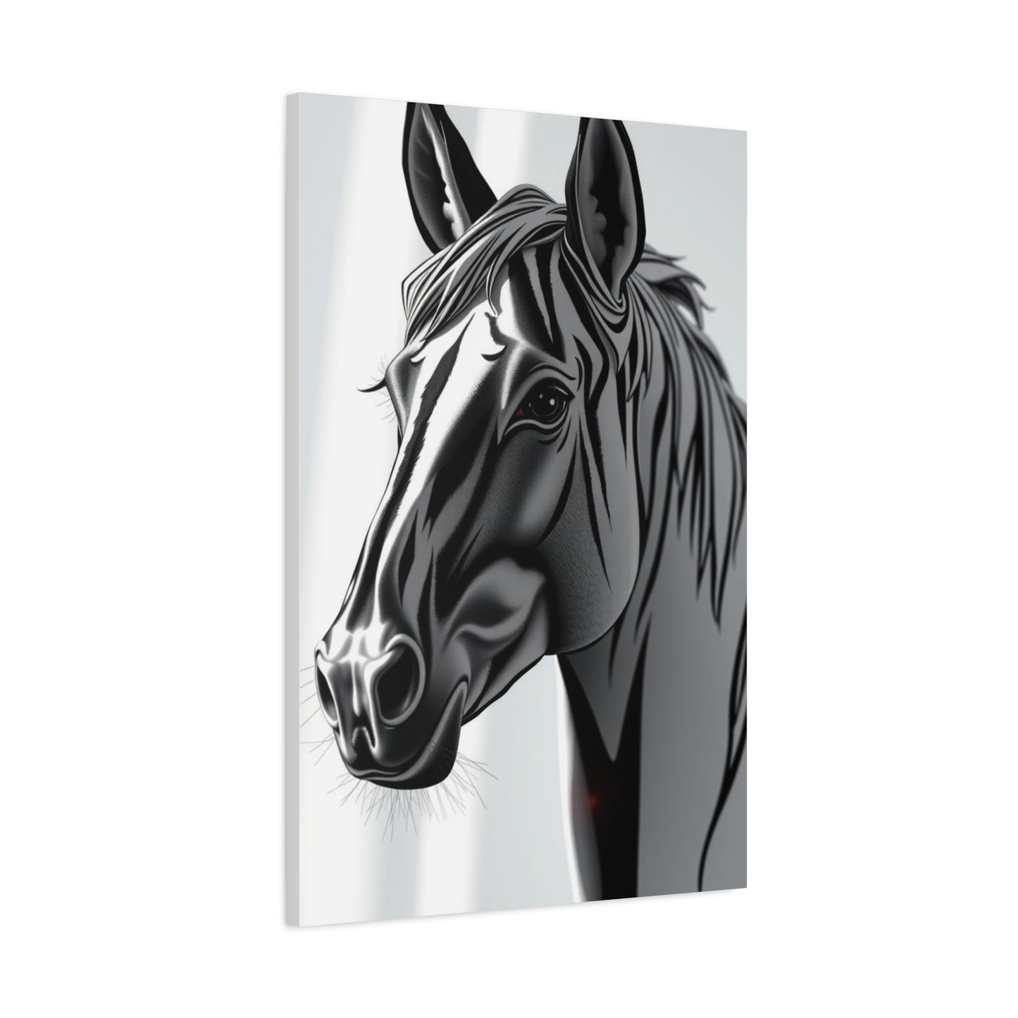 Vision Black and White Illustrations Art Art Wall Art & Canvas Print