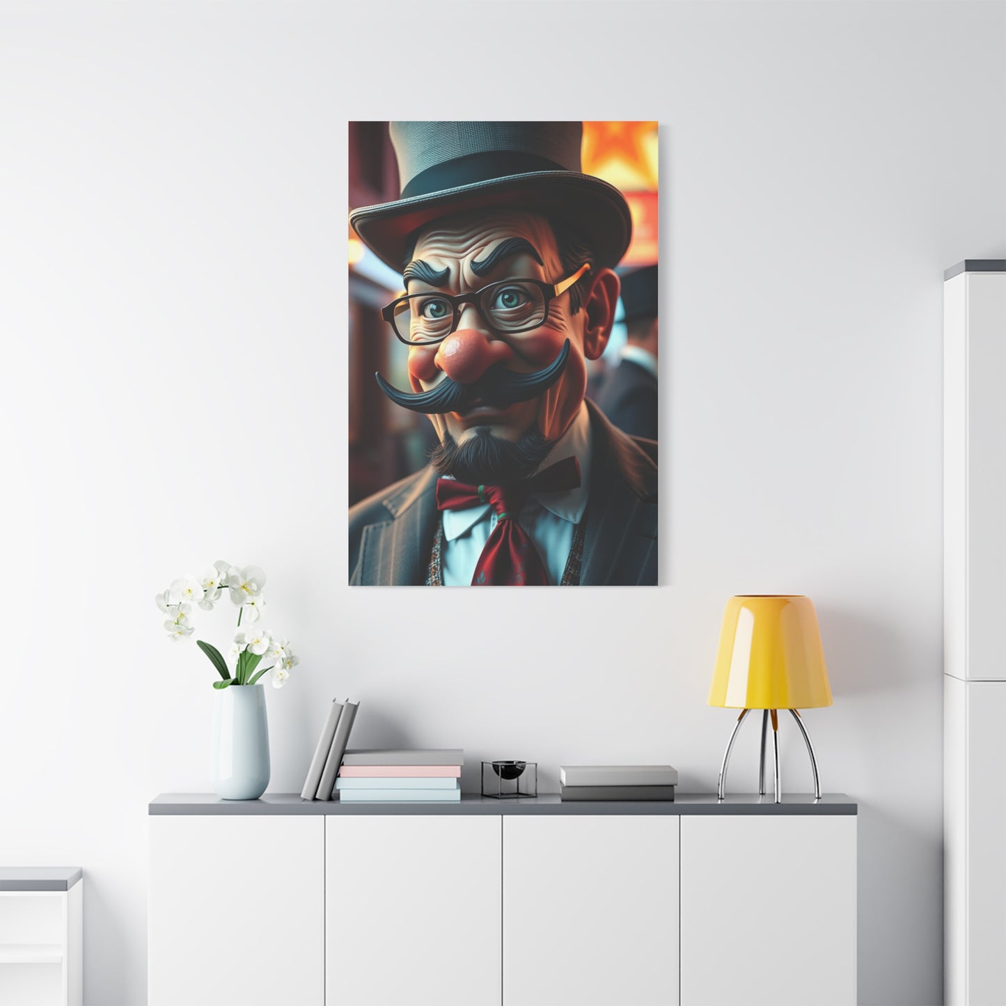 Rich Uncle Pennybags Art Supreme Gallery Wall Art & Canvas Print