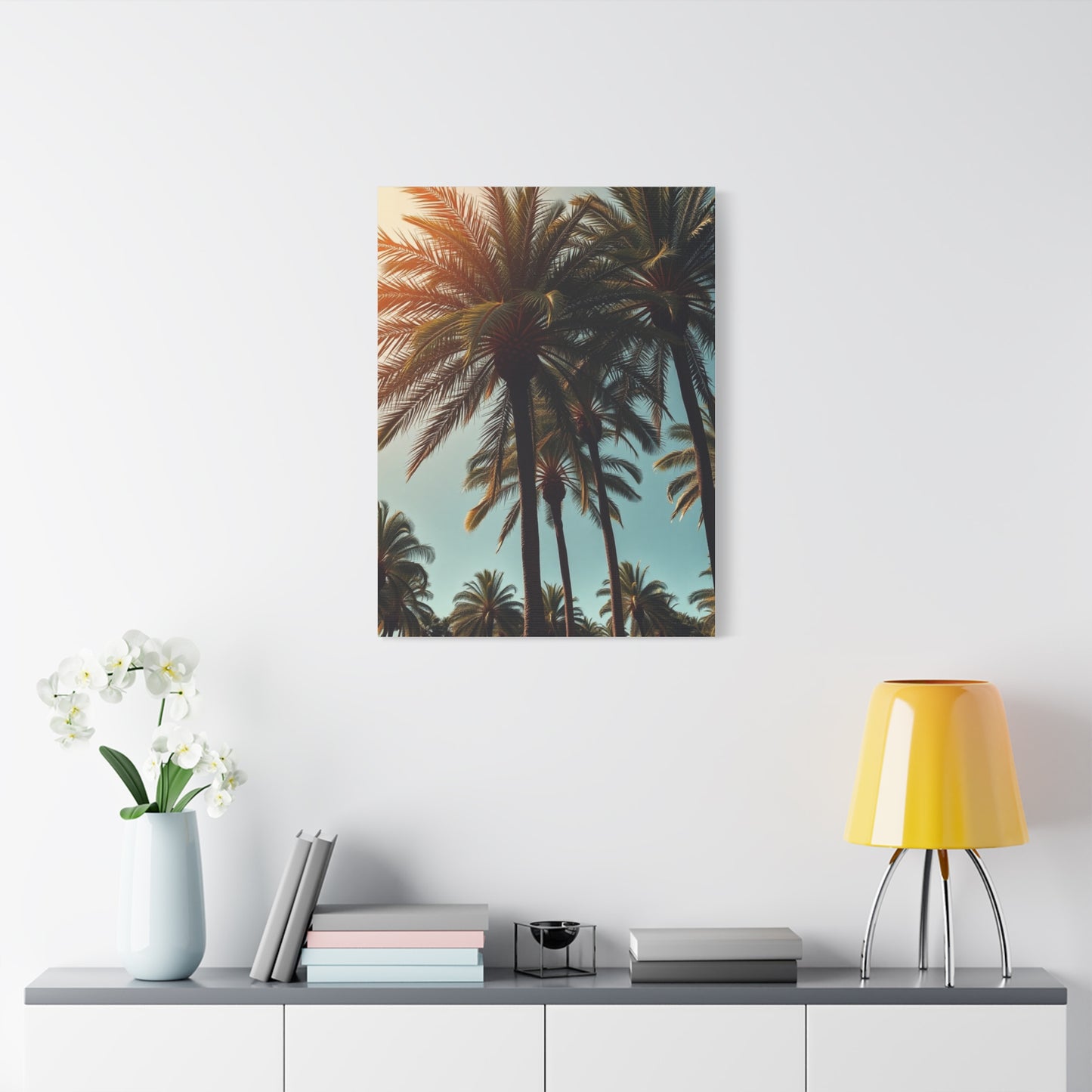 Elegant Fronds Panorama Wall Art & Canvas Print