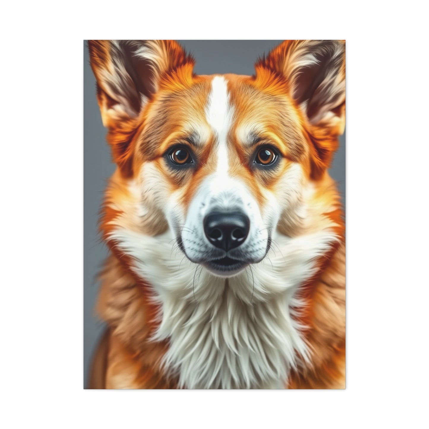 Masterpiece Corgi Dog Art Vision Wall Art & Canvas Print