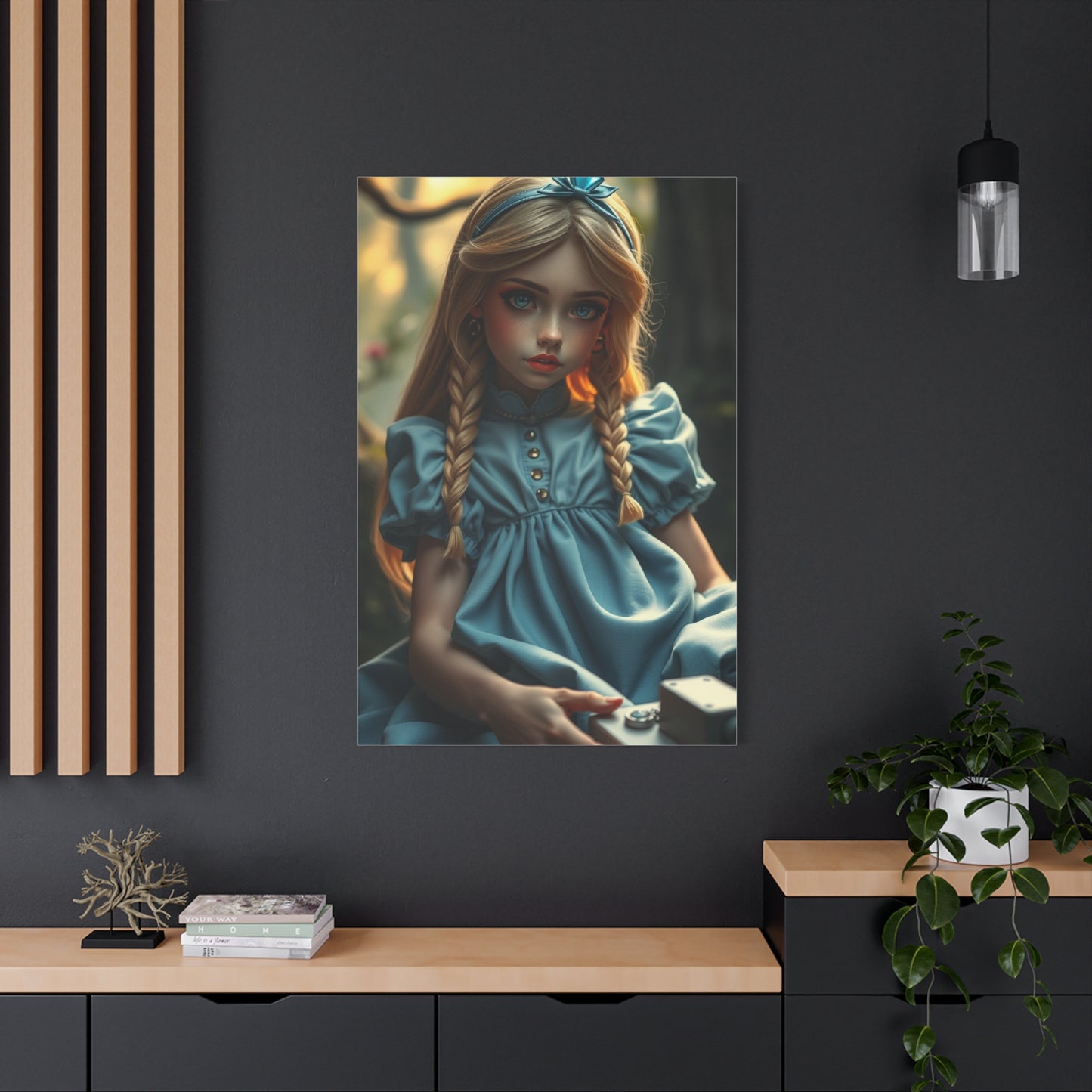 Supreme Alice In Wonderland Characters Art Collection Wall Art & Canvas Print