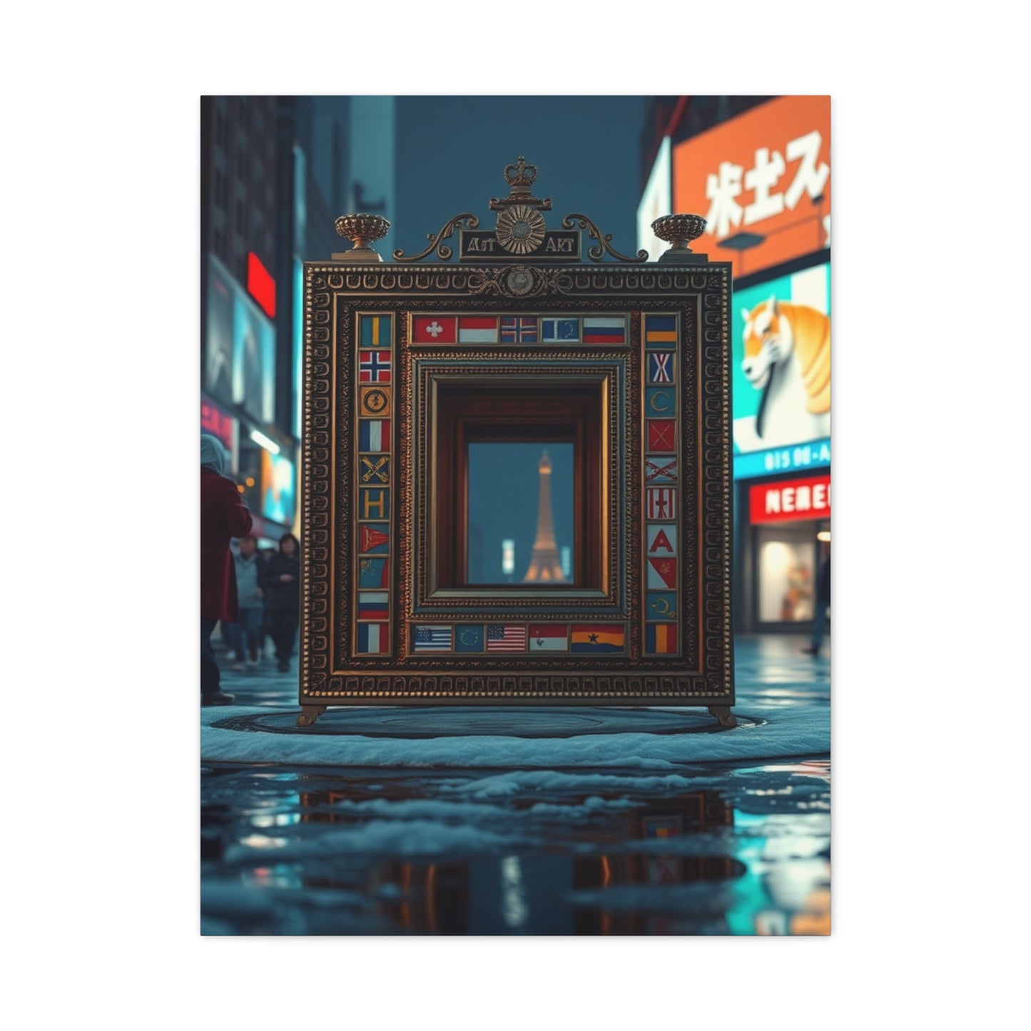 Square Art Supreme Gallery Wall Art & Canvas Print