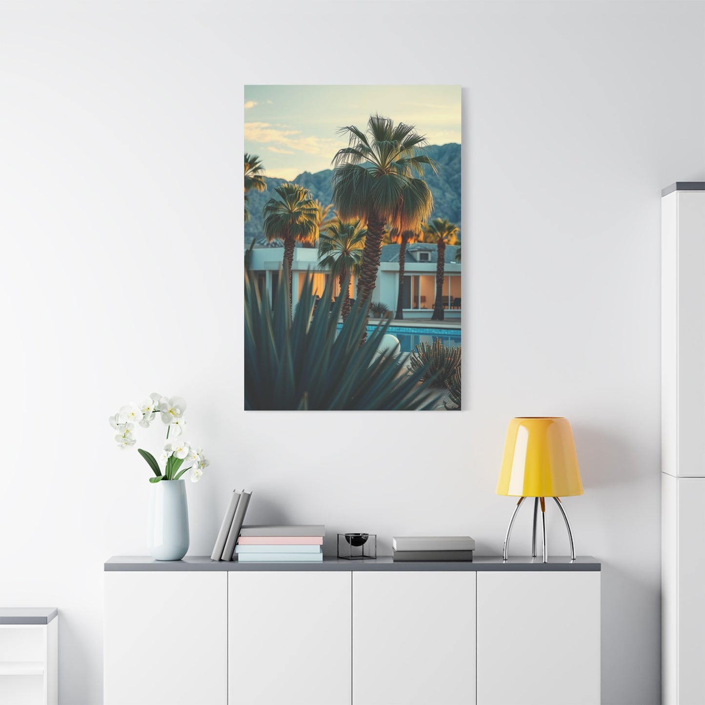 Vision Palm Springs Art Art Wall Art & Canvas Print