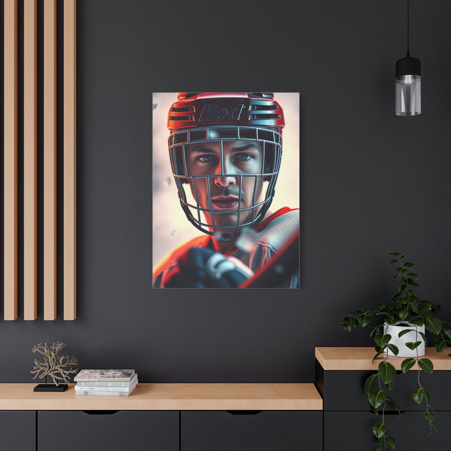 Masterpiece Hockey Art Vision Wall Art & Canvas Print