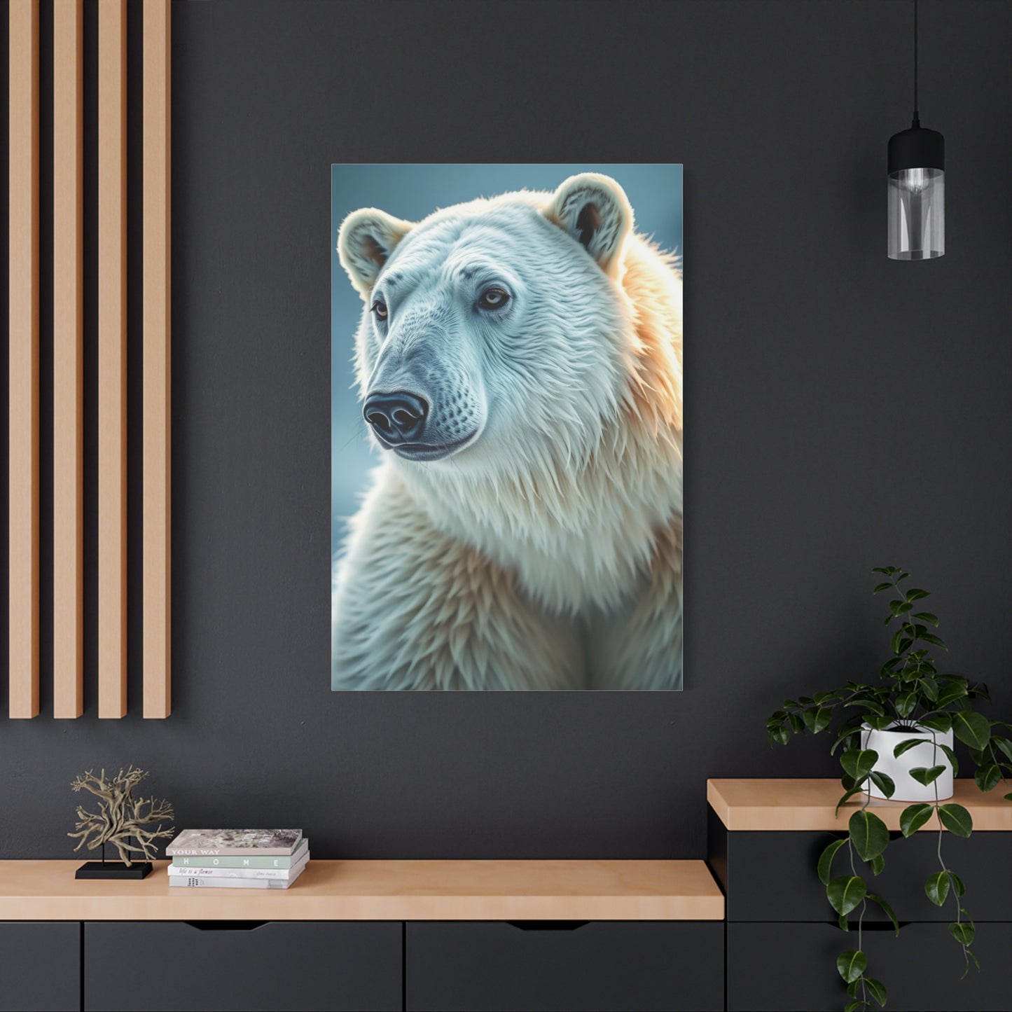 Vision Polar Bear Art Art Wall Art & Canvas Print